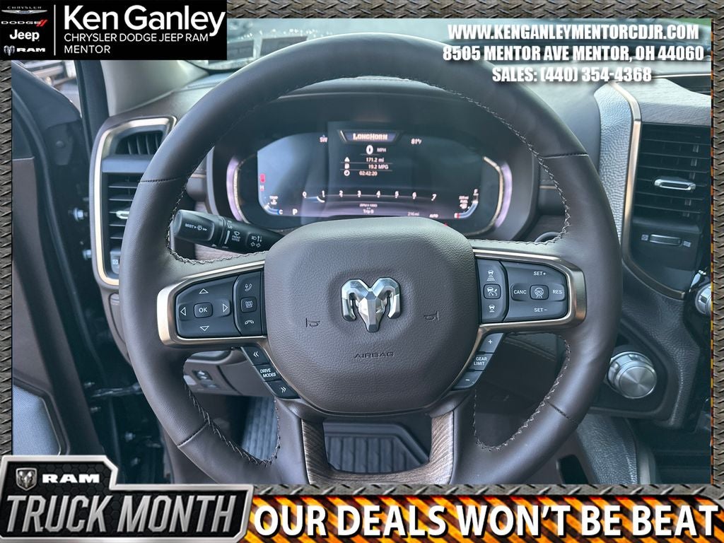 2026 RAM Ram 1500 Limited Longhorn Crew Cab 4x4 5'7' Box