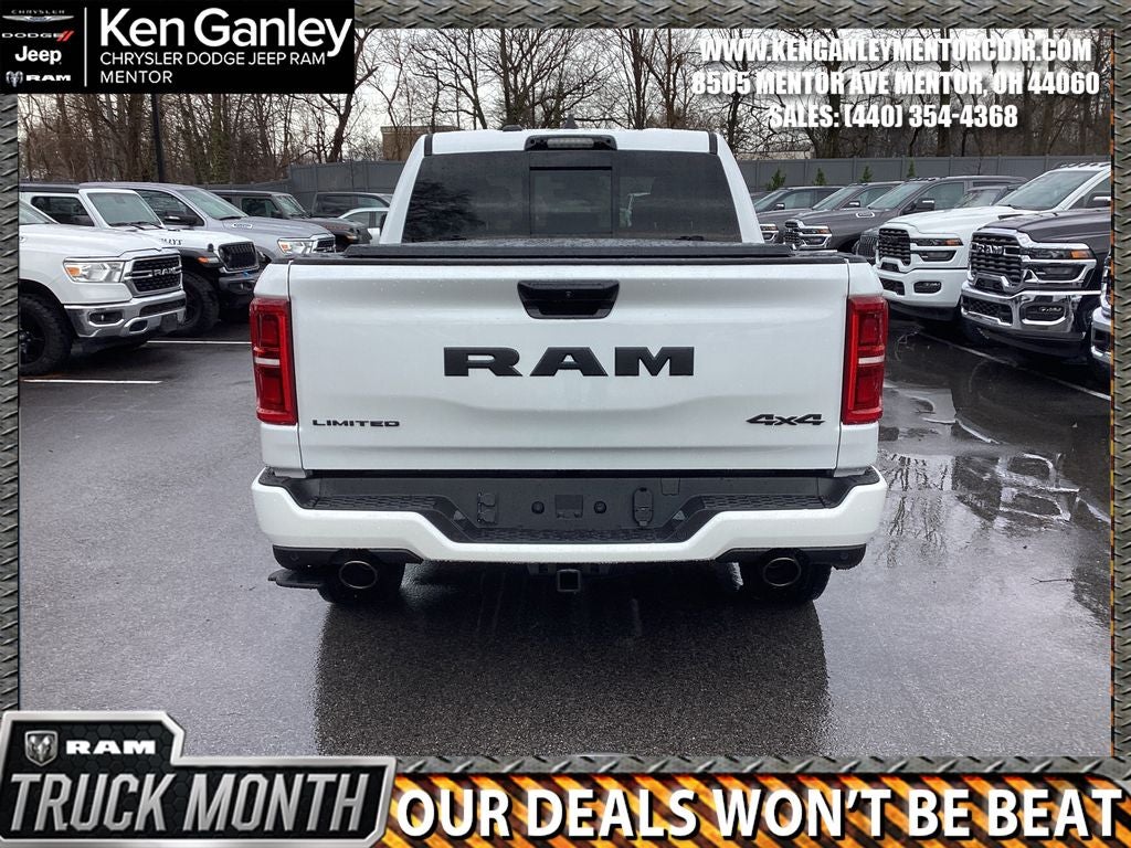2026 RAM Ram 1500 RAM 1500 LIMITED CREW CAB 4X4 5'7' BOX