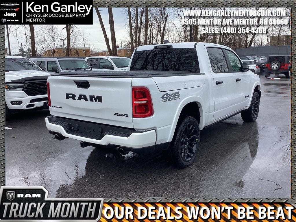 2026 RAM Ram 1500 RAM 1500 LIMITED CREW CAB 4X4 5'7' BOX