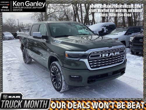 2026 RAM Ram 1500 RAM 1500 LIMITED LONGHORN CREW CAB 4X4 5'7' BOX