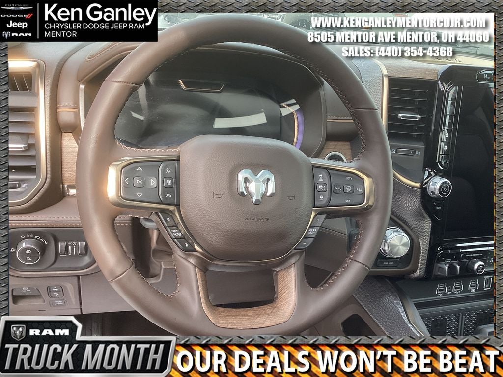 2026 RAM Ram 1500 RAM 1500 LIMITED LONGHORN CREW CAB 4X4 5'7' BOX