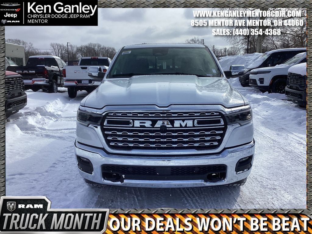 2026 RAM Ram 1500 RAM 1500 LIMITED LONGHORN CREW CAB 4X4 5'7' BOX