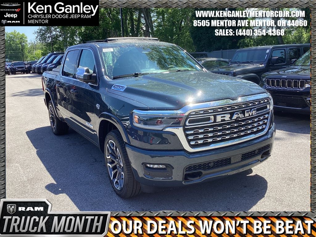 2026 RAM Ram 1500 RAM 1500 LIMITED LONGHORN CREW CAB 4X4 5'7' BOX