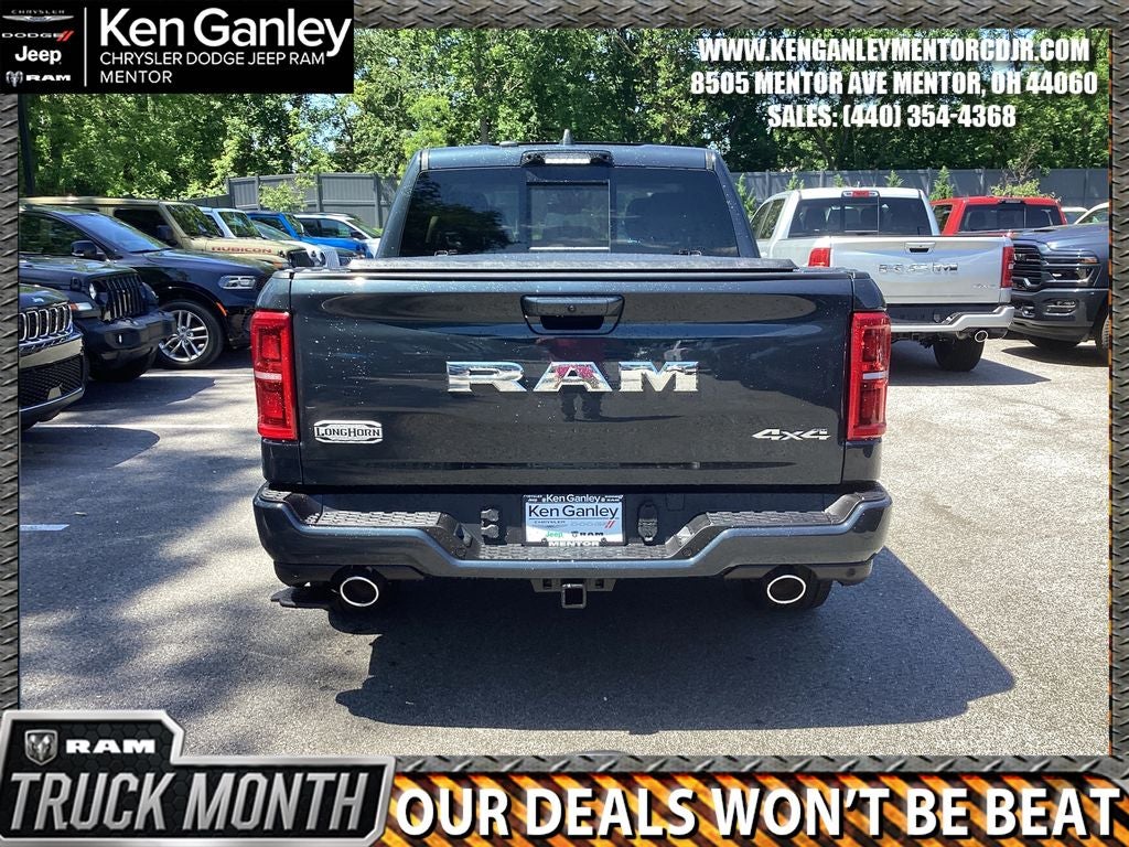 2026 RAM Ram 1500 RAM 1500 LIMITED LONGHORN CREW CAB 4X4 5'7' BOX