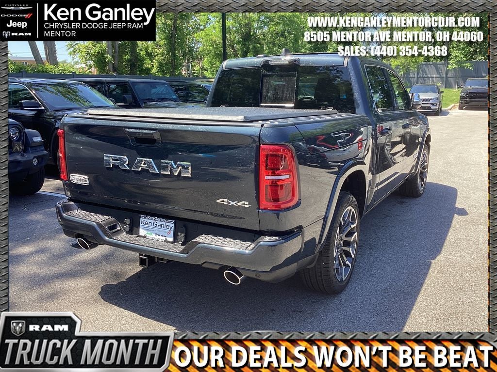 2026 RAM Ram 1500 RAM 1500 LIMITED LONGHORN CREW CAB 4X4 5'7' BOX