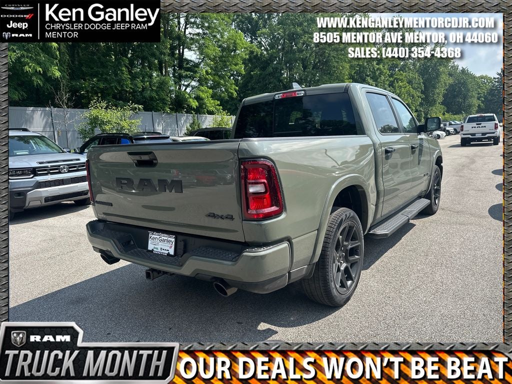 2026 RAM Ram 1500 RAM 1500 LARAMIE CREW CAB 4X4 5'7' BOX