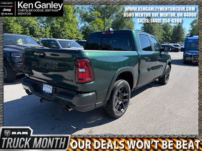 2026 RAM Ram 1500 RAM 1500 LARAMIE CREW CAB 4X4 5'7' BOX