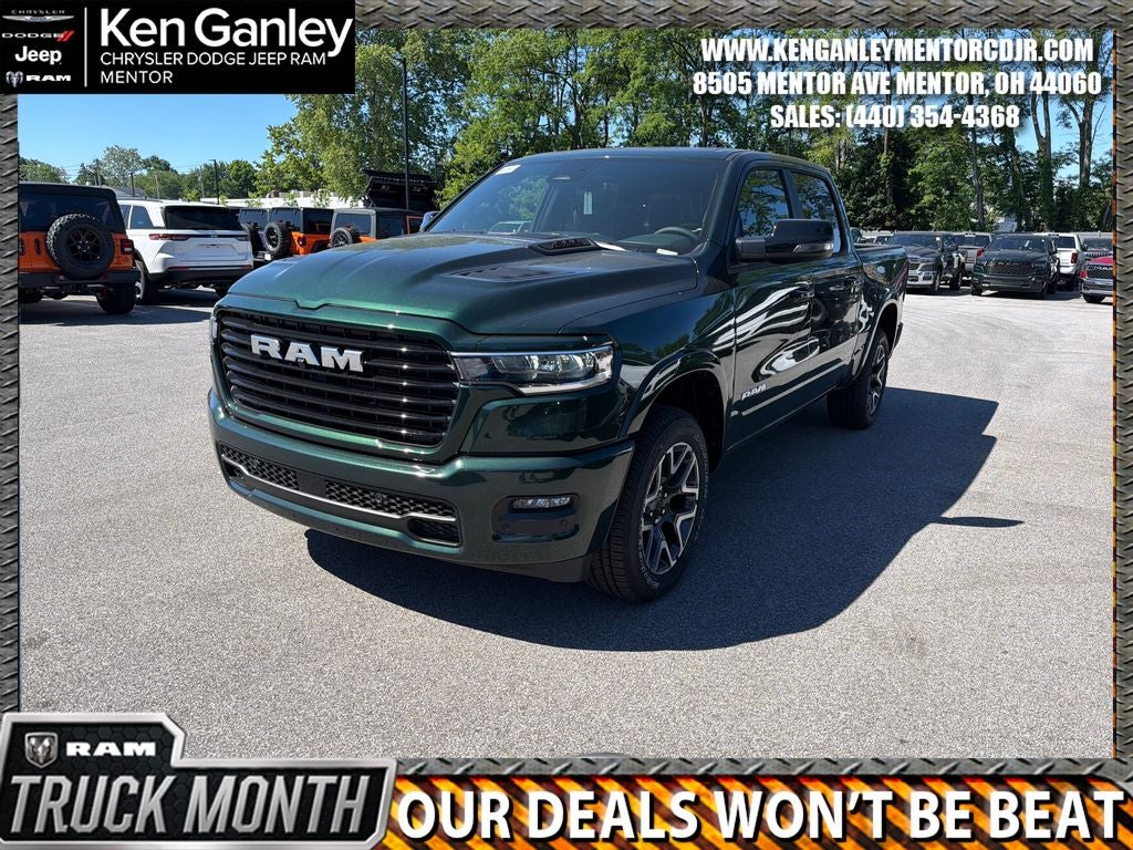 2026 RAM Ram 1500 RAM 1500 LARAMIE CREW CAB 4X4 5'7' BOX