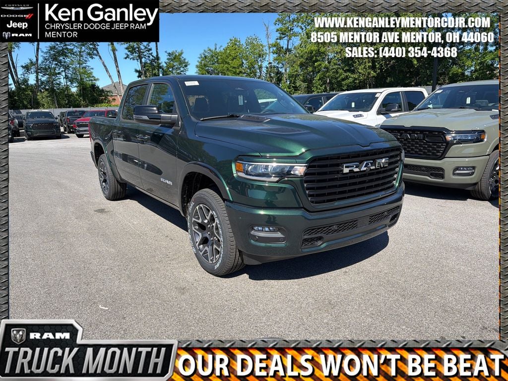 2026 RAM Ram 1500 RAM 1500 LARAMIE CREW CAB 4X4 5'7' BOX