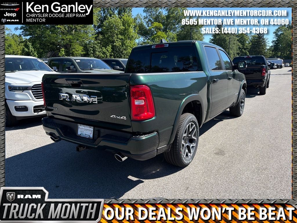 2026 RAM Ram 1500 RAM 1500 LARAMIE CREW CAB 4X4 5'7' BOX