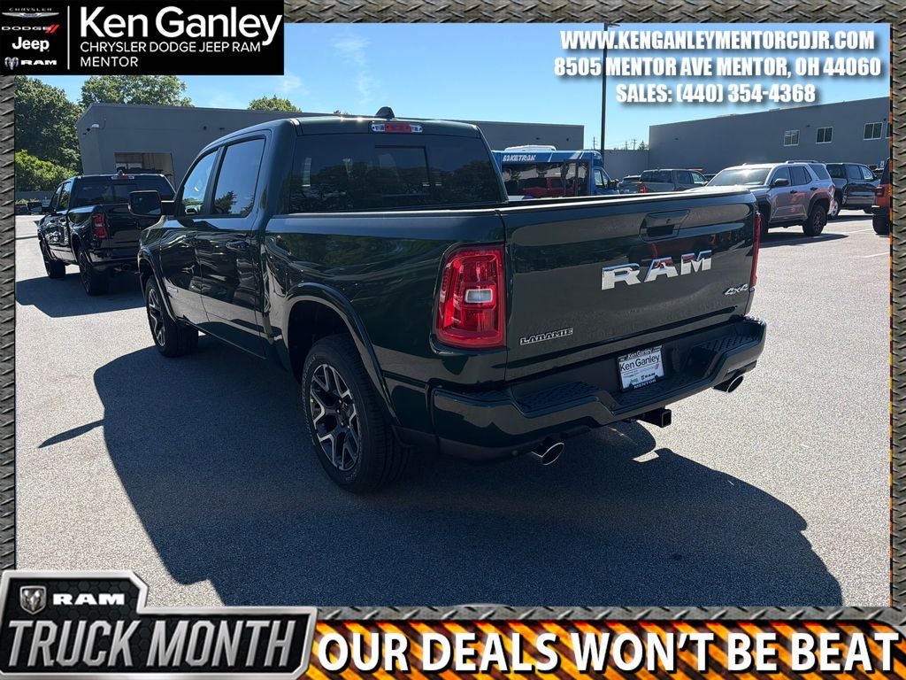 2026 RAM Ram 1500 RAM 1500 LARAMIE CREW CAB 4X4 5'7' BOX