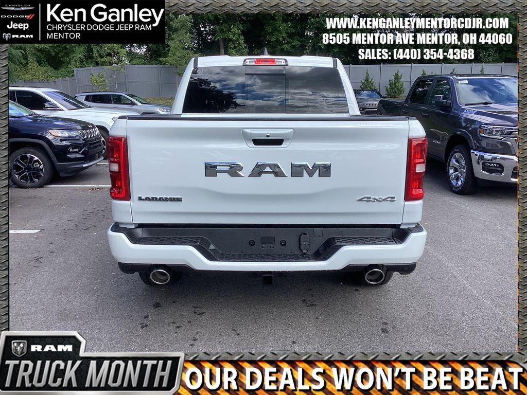 2026 RAM Ram 1500 RAM 1500 LARAMIE CREW CAB 4X4 5'7' BOX