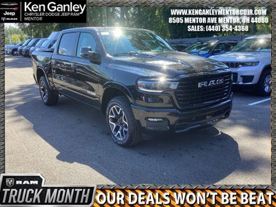 2026 RAM Ram 1500 RAM 1500 LARAMIE CREW CAB 4X4 5'7' BOX