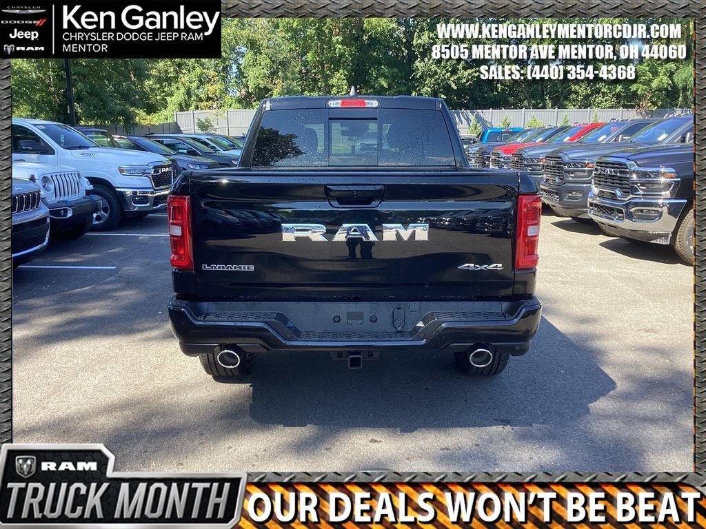 2026 RAM Ram 1500 RAM 1500 LARAMIE CREW CAB 4X4 5'7' BOX