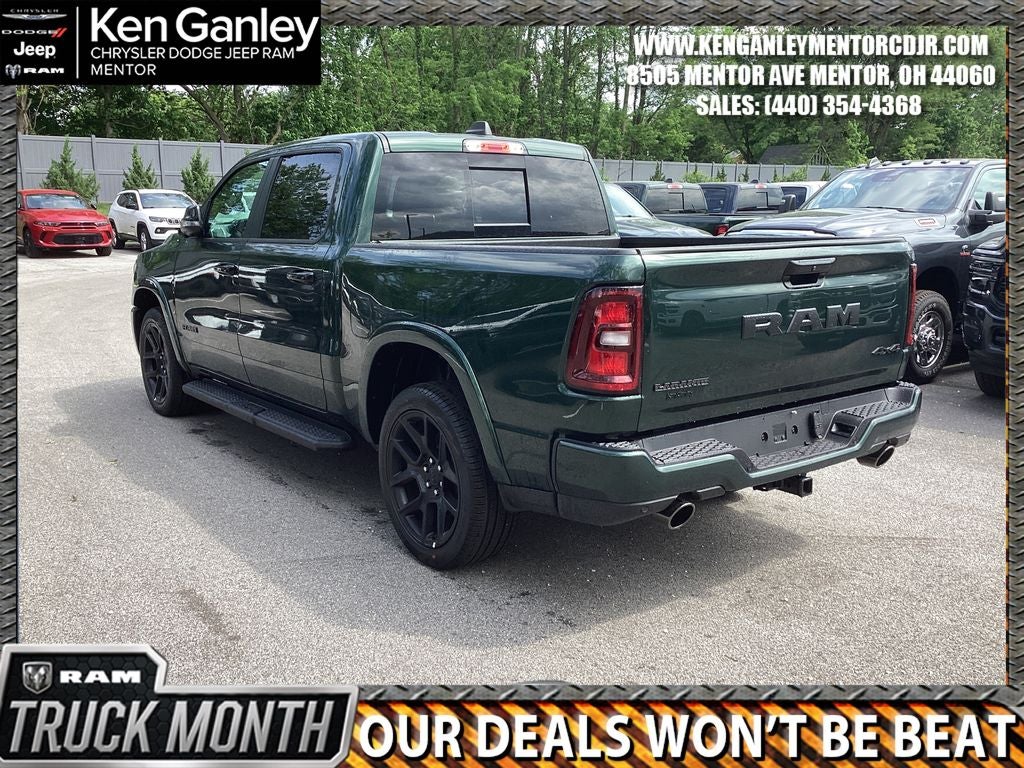 2026 RAM Ram 1500 RAM 1500 LARAMIE CREW CAB 4X4 5'7' BOX