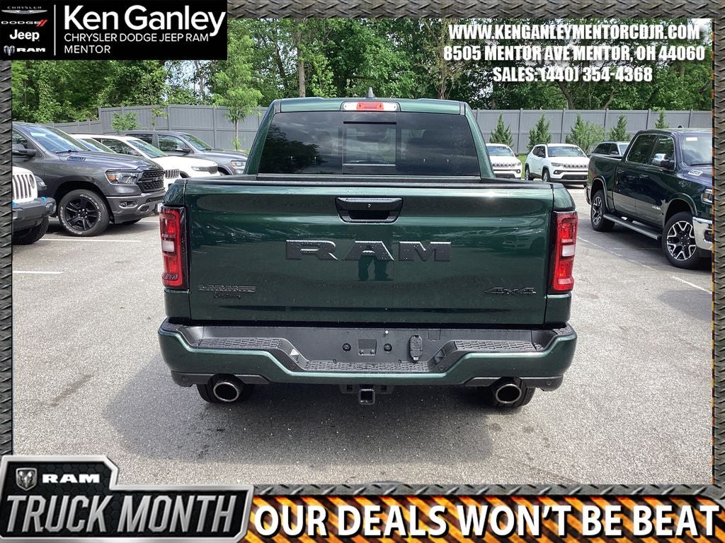 2026 RAM Ram 1500 RAM 1500 LARAMIE CREW CAB 4X4 5'7' BOX