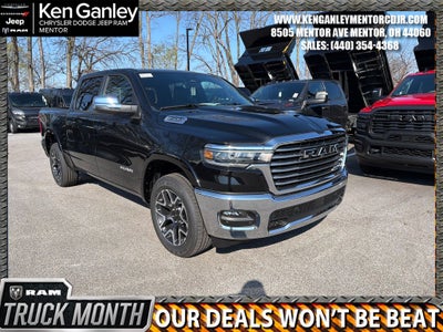 2026 RAM Ram 1500 RAM 1500 LARAMIE CREW CAB 4X4 5'7' BOX