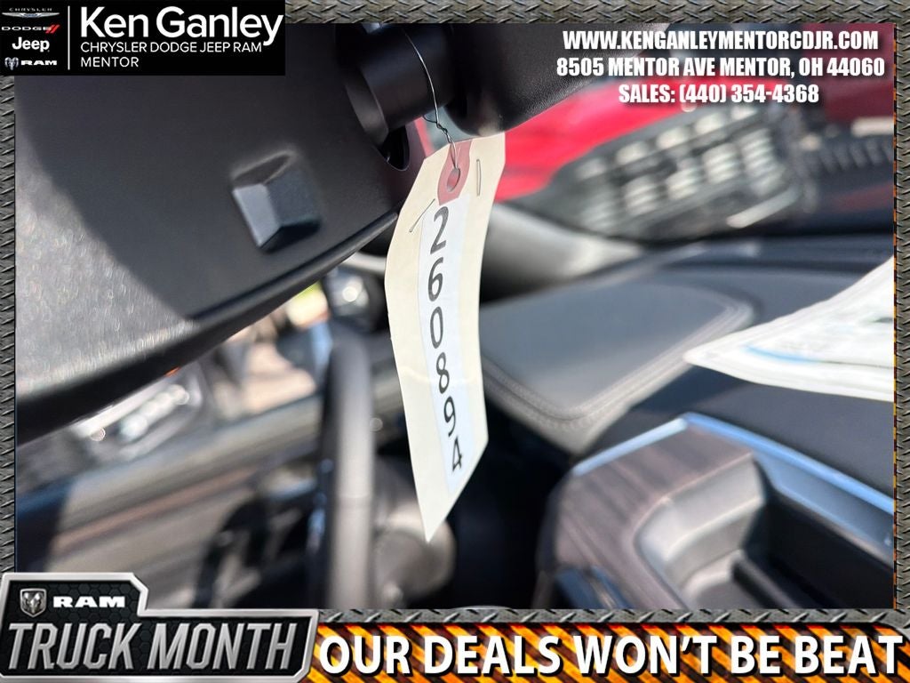 2026 RAM Ram 1500 RAM 1500 LARAMIE CREW CAB 4X4 5'7' BOX