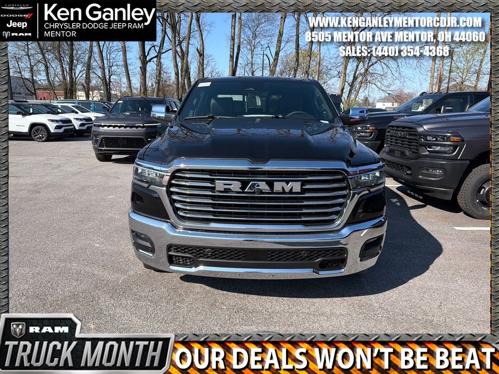 2026 RAM Ram 1500 RAM 1500 LARAMIE CREW CAB 4X4 5'7' BOX