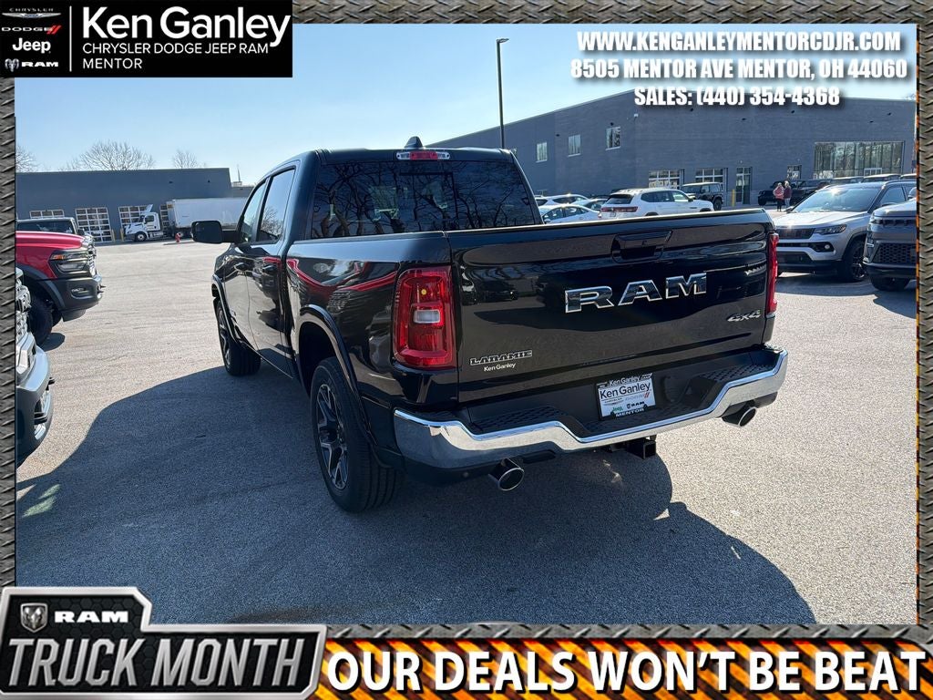 2026 RAM Ram 1500 RAM 1500 LARAMIE CREW CAB 4X4 5'7' BOX