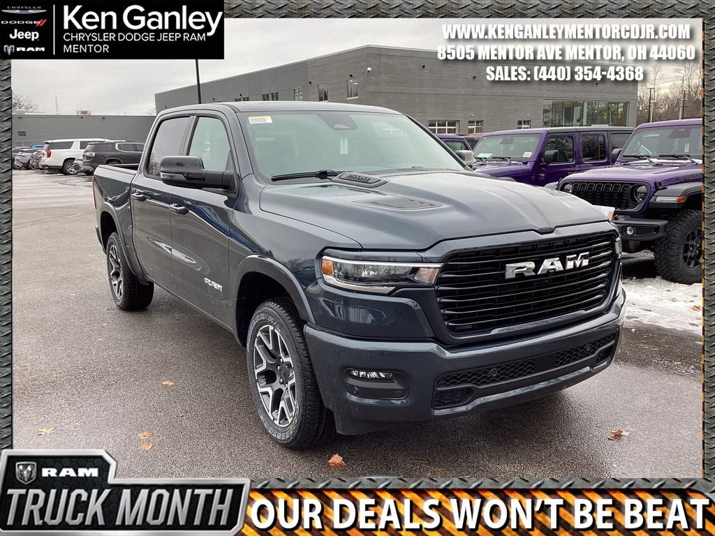 2026 RAM Ram 1500 RAM 1500 LARAMIE CREW CAB 4X4 5'7' BOX