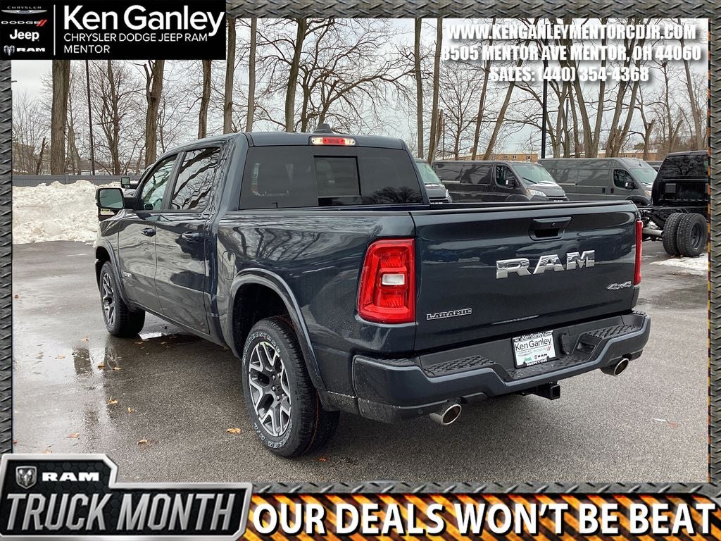 2026 RAM Ram 1500 RAM 1500 LARAMIE CREW CAB 4X4 5'7' BOX