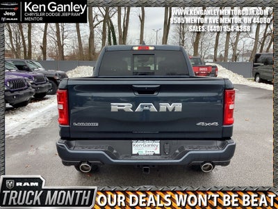 2026 RAM Ram 1500 RAM 1500 LARAMIE CREW CAB 4X4 5'7' BOX
