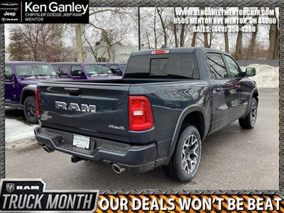 2026 RAM Ram 1500 RAM 1500 LARAMIE CREW CAB 4X4 5'7' BOX