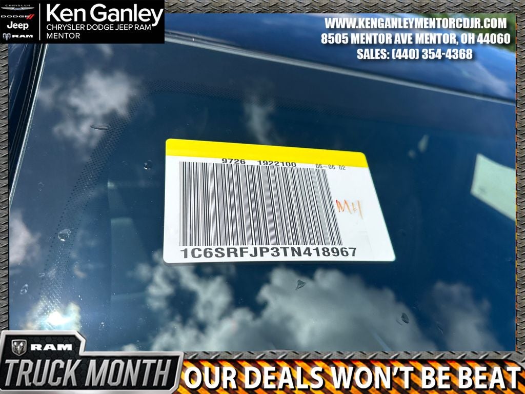 2026 RAM Ram 1500 RAM 1500 LARAMIE CREW CAB 4X4 5'7' BOX