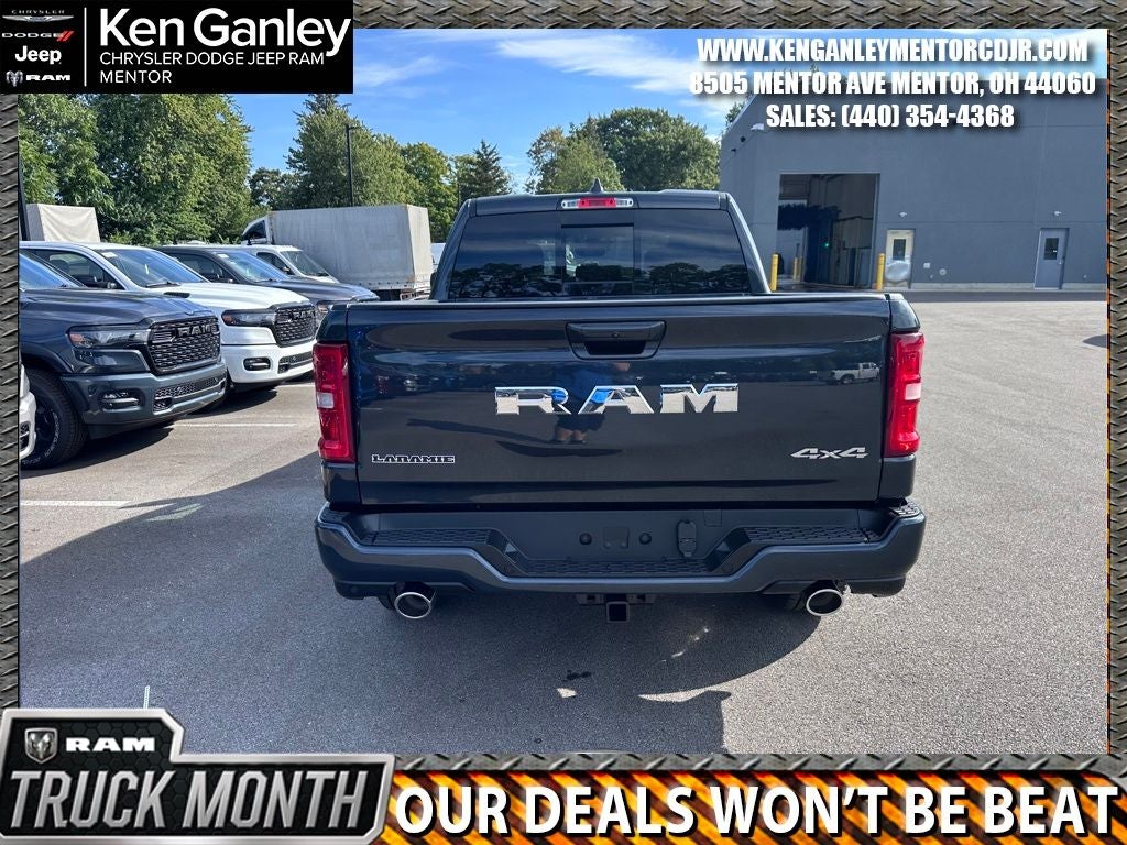2026 RAM Ram 1500 RAM 1500 LARAMIE CREW CAB 4X4 5'7' BOX