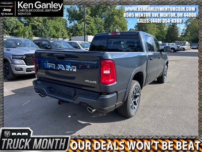 2026 RAM Ram 1500 RAM 1500 LARAMIE CREW CAB 4X4 5'7' BOX