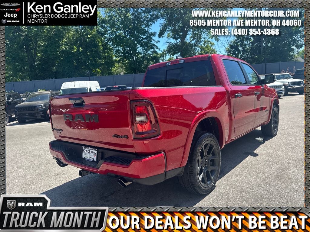 2026 RAM Ram 1500 RAM 1500 LARAMIE CREW CAB 4X4 5'7' BOX