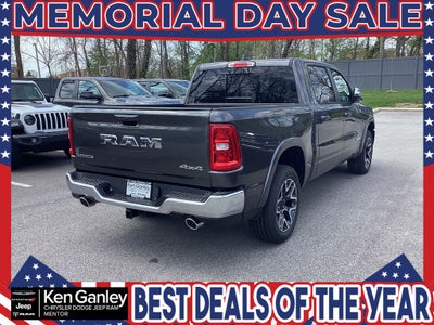 2026 RAM Ram 1500 RAM 1500 LARAMIE CREW CAB 4X4 5'7' BOX