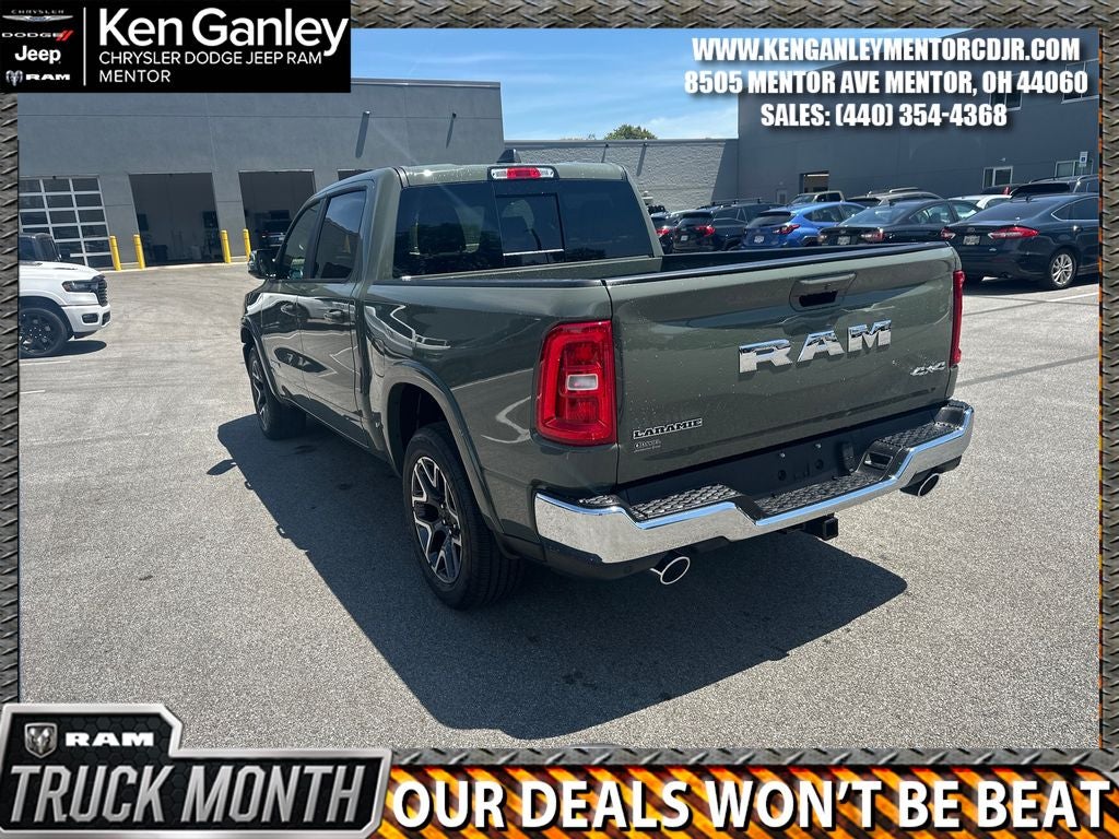 2026 RAM Ram 1500 RAM 1500 LARAMIE CREW CAB 4X4 5'7' BOX