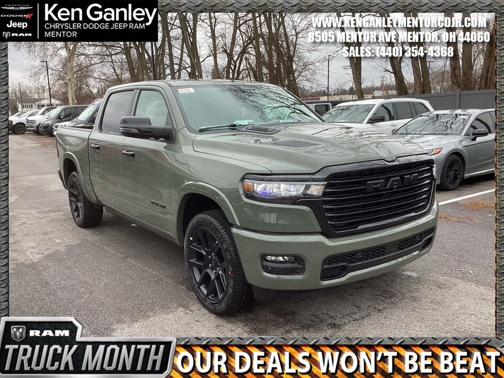 2026 RAM Ram 1500 RAM 1500 LARAMIE CREW CAB 4X4 5'7' BOX