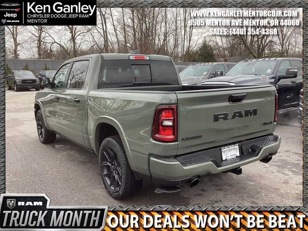 2026 RAM Ram 1500 RAM 1500 LARAMIE CREW CAB 4X4 5'7' BOX