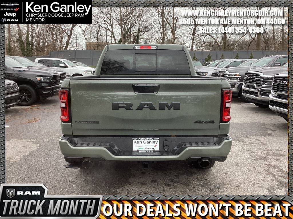 2026 RAM Ram 1500 RAM 1500 LARAMIE CREW CAB 4X4 5'7' BOX