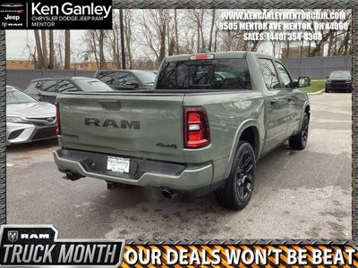 2026 RAM Ram 1500 RAM 1500 LARAMIE CREW CAB 4X4 5'7' BOX