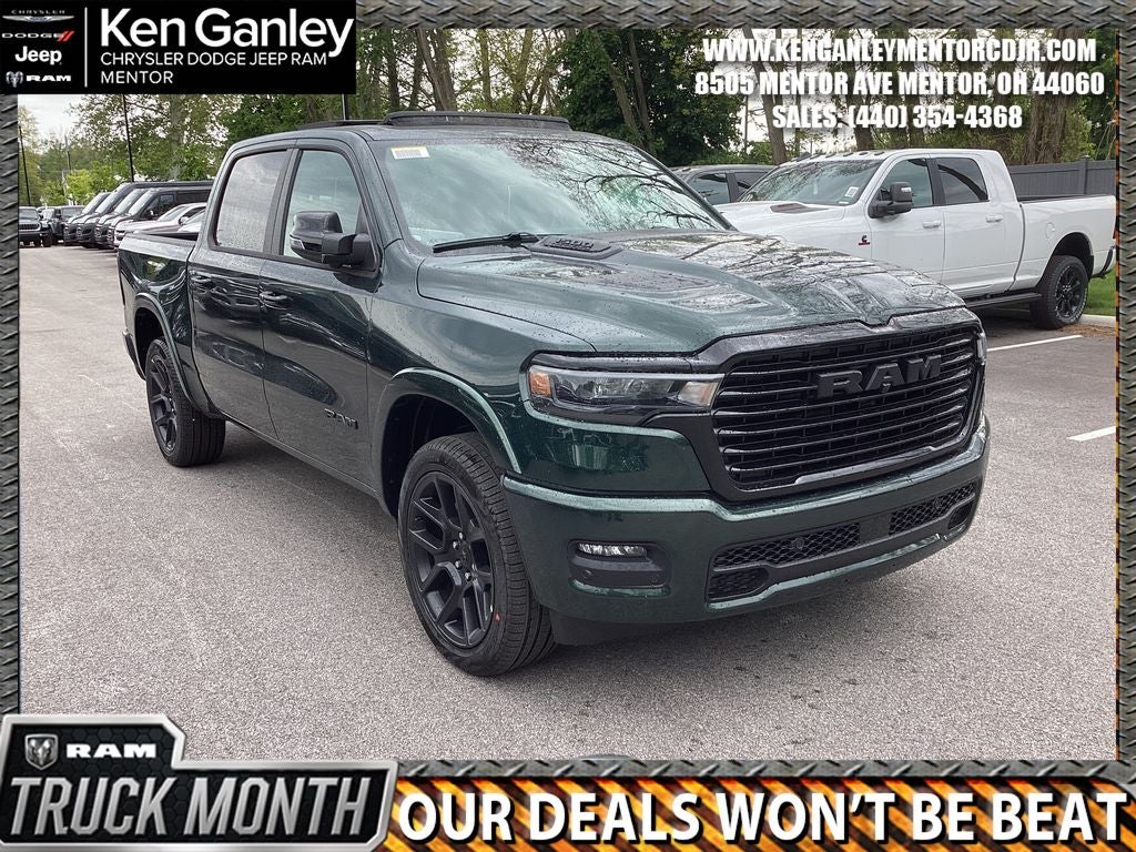 2026 RAM Ram 1500 RAM 1500 LARAMIE CREW CAB 4X4 5'7' BOX