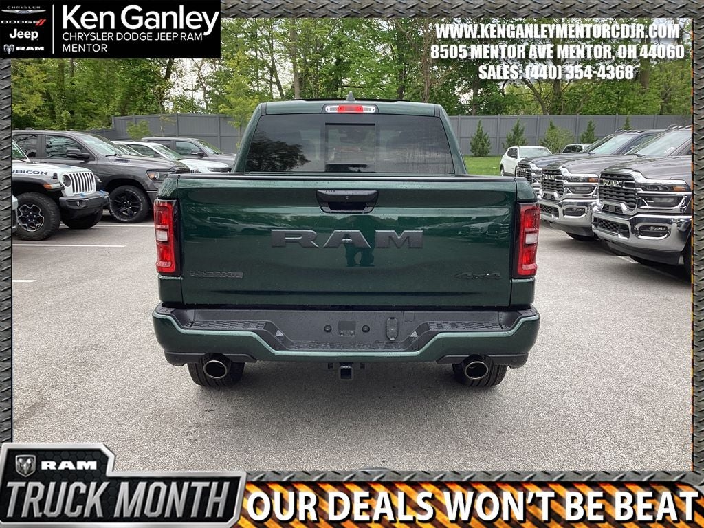 2026 RAM Ram 1500 RAM 1500 LARAMIE CREW CAB 4X4 5'7' BOX