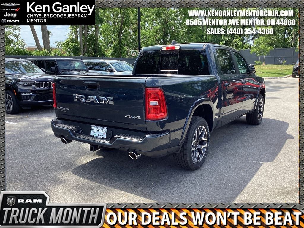 2026 RAM Ram 1500 RAM 1500 LARAMIE CREW CAB 4X4 5'7' BOX
