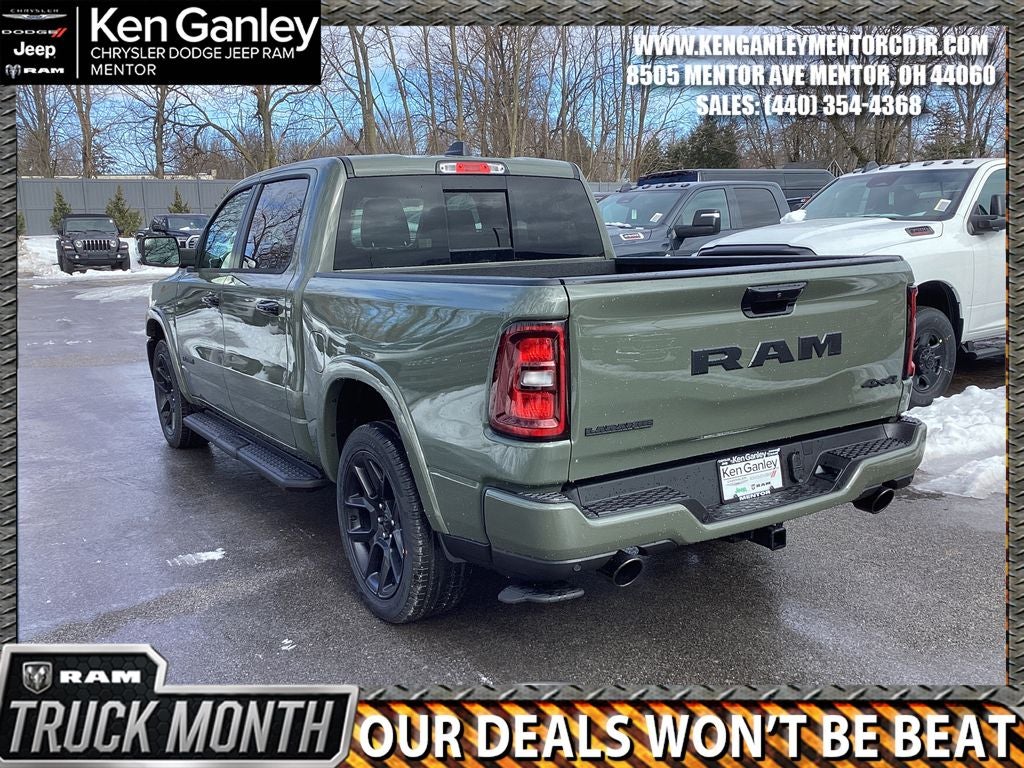 2026 RAM Ram 1500 RAM 1500 LARAMIE CREW CAB 4X4 5'7' BOX