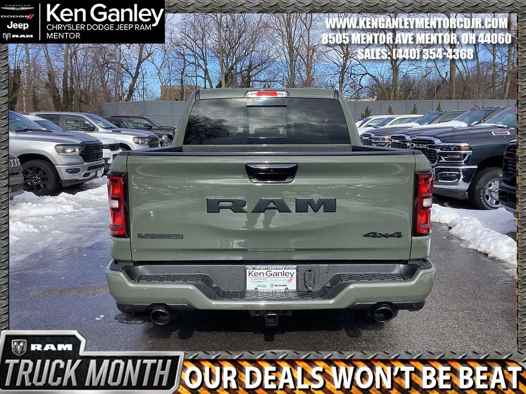 2026 RAM Ram 1500 RAM 1500 LARAMIE CREW CAB 4X4 5'7' BOX