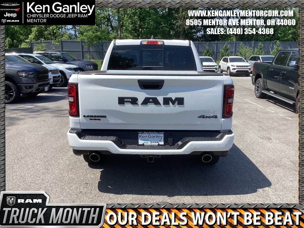 2026 RAM Ram 1500 RAM 1500 LARAMIE CREW CAB 4X4 5'7' BOX