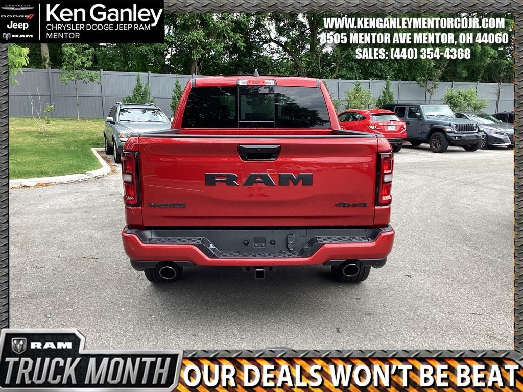 2026 RAM Ram 1500 RAM 1500 LARAMIE CREW CAB 4X4 5'7' BOX