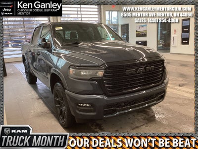 2026 RAM Ram 1500 RAM 1500 LARAMIE CREW CAB 4X4 5'7' BOX