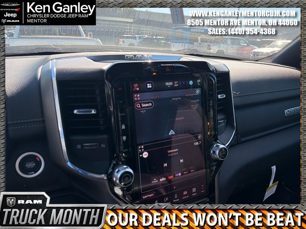 2026 RAM Ram 1500 RAM 1500 LARAMIE CREW CAB 4X4 5'7' BOX