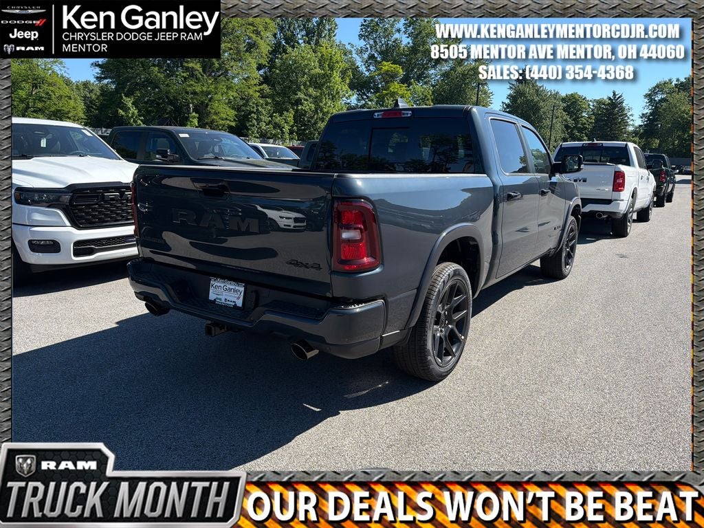 2026 RAM Ram 1500 RAM 1500 LARAMIE CREW CAB 4X4 5'7' BOX