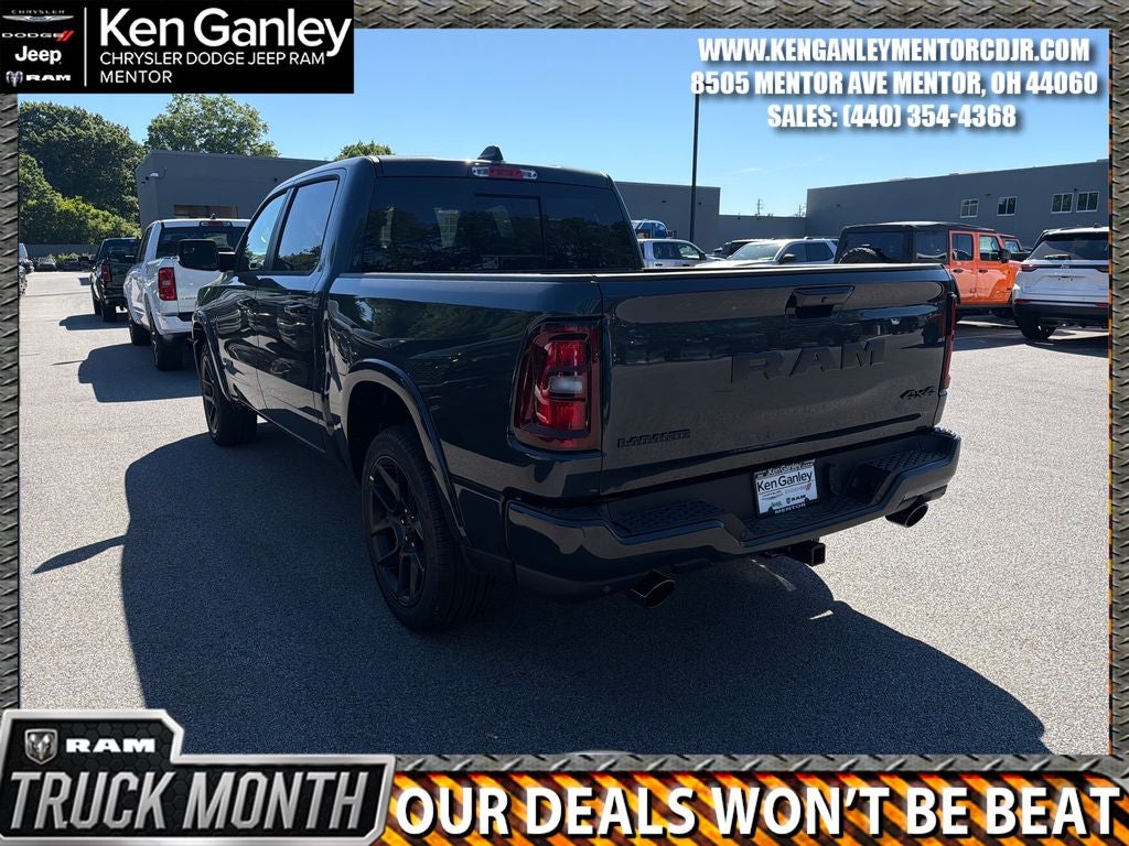 2026 RAM Ram 1500 RAM 1500 LARAMIE CREW CAB 4X4 5'7' BOX