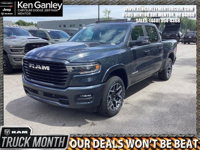 2026 RAM Ram 1500 RAM 1500 LARAMIE CREW CAB 4X4 5'7' BOX